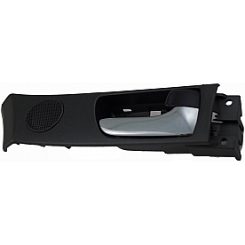 Help! By Dorman Interior Door Handle - Plastic Black Housing With Silver Lever Single - 79826