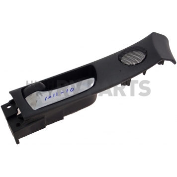 Help! By Dorman Interior Door Handle - Plastic Black Housing With Silver Lever Single - 79827-2