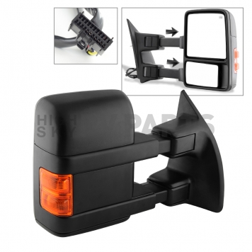 Xtune Exterior Towing Mirror Manual Rectangular Single - 9933158