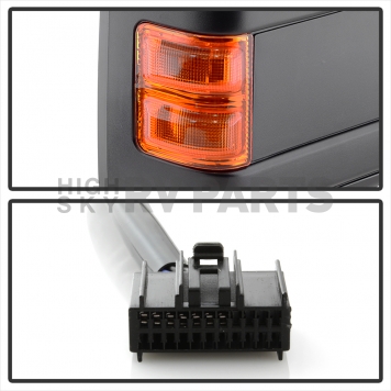 Xtune Exterior Towing Mirror Manual Rectangular Single - 9933158-2