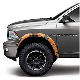 MOSSY OAK Vehicle Wrap Graphics - Fender Flares Mossy Oak Blaze Pattern - 10008FFBZ