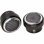 Billet Specialties Dimmer Switch Pedal Pad - Round Aluminum Black - 199875