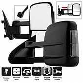 Xtune Exterior Towing Mirror Manual OEM Set Of 2 - 9935725