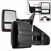 Xtune Exterior Towing Mirror Electric OEM Set Of 2 - 9937644