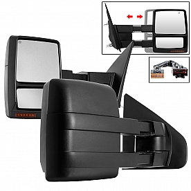 Xtune Exterior Towing Mirror Electric OEM Set Of 2 - 9937644