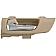 Help! By Dorman Interior Door Handle - Plastic Beige Ivory Housing With Silver Lever Single - 79847