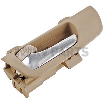 Help! By Dorman Interior Door Handle - Plastic Beige Ivory Housing With Silver Lever Single - 79847-2