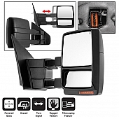 Xtune Exterior Towing Mirror Electric Rectangular Single - 9935374
