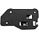 Help! By Dorman Interior Door Handle - Lever Plastic Silver Single - 82712