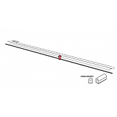 BAK Industries Tonneau Cover Rail Seal 17 Feet - 326A0014