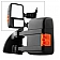 Xtune Exterior Towing Mirror Manual Rectangular Single - 9933127