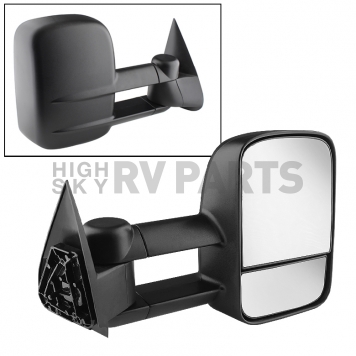 Xtune Exterior Towing Mirror Manual Rectangular Single - 9924927