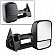 Xtune Exterior Towing Mirror Manual Rectangular Single - 9924927