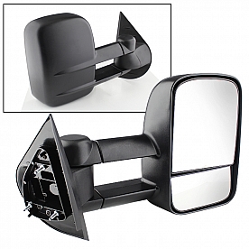 Xtune Exterior Towing Mirror Manual Rectangular Single - 9924989