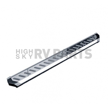Romik USA Running Board Polished Steel Stationary - 39032418