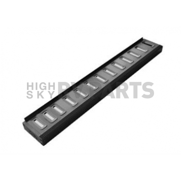 Romik USA Running Board Black Anodized Aluminum Stationary - 80023419