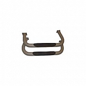 Rugged Ridge Nerf Bar 3 Inch Silver Powder Coated Steel - 1153202