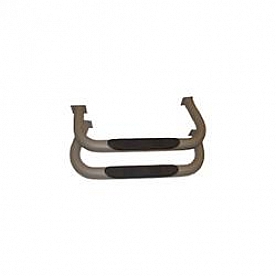 Rugged Ridge Nerf Bar 3 Inch Silver Powder Coated Steel - 1153202