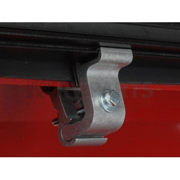 Pace Edwards Tonneau Cover Rail Black Aluminum Set Of 2 - TR5129-1