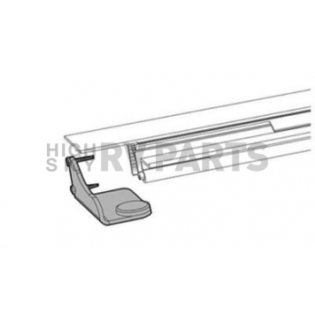 BAK Industries Tonneau Cover Rail End Cap - 276A0002