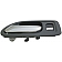 Help! By Dorman Interior Door Handle - Plastic Light Gray Housing With Silver Lever Single - 92408