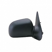 K-Source Exterior Mirror Manual OEM Black Single - 61105F