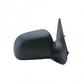 K-Source Exterior Mirror Manual OEM Black Single - 61105F