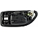 Help! By Dorman Interior Door Handle - Plastic Blue Housing With Silver Lever Single - 92416