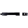 Help! By Dorman Exterior Door Handle - Plastic Black Single - 81939