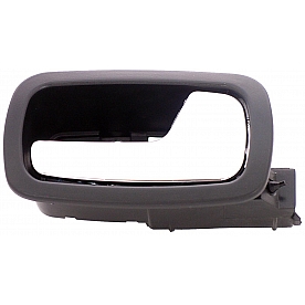Help! By Dorman Interior Door Handle - Plastic Black Housing With Silver Lever Single - 81891