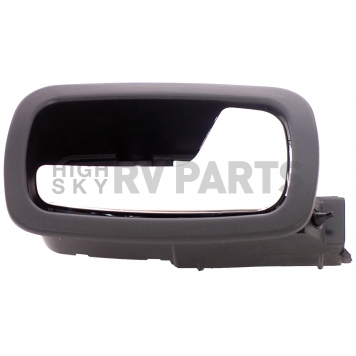 Help! By Dorman Interior Door Handle - Plastic Black Housing With Silver Lever Single - 81891