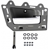 Help! By Dorman Interior Door Handle - Lever Plastic Gray Housing With Silver Lever Single - 82167