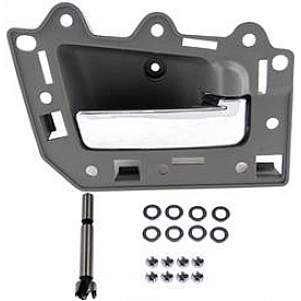 Help! By Dorman Interior Door Handle - Lever Plastic Gray Housing With Silver Lever Single - 82167