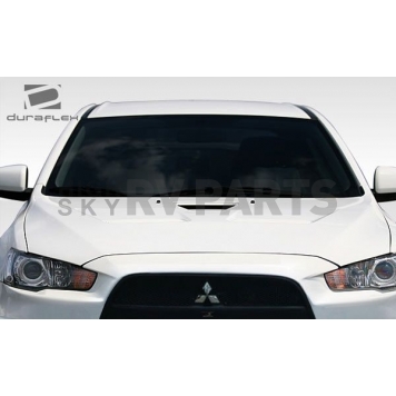 Extreme Dimensions Hood - Primered Fiberglass Black - 106958-2