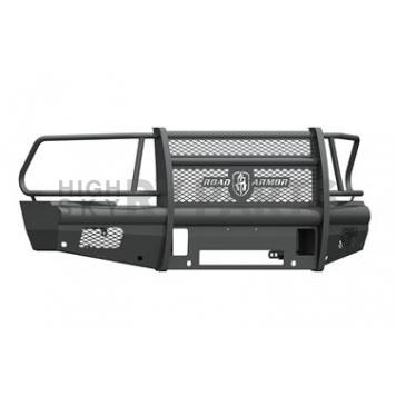 Road Armor Bumper Vaquero 1-Piece Design Steel Black - 410VF6B