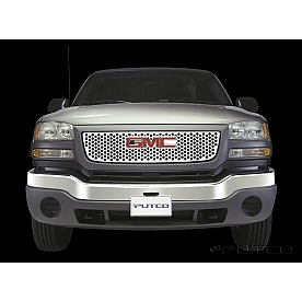 Putco Grille Insert - Polished Stainless Steel Rectangular - 64308
