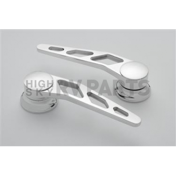 Lokar Performance Interior Door Handle - Silver Brushed Aluminum Set Of 2 - IDH2007