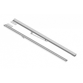 BAK Industries Tonneau Cover Rail Black Steel Sold In Pairs - RAIL226506