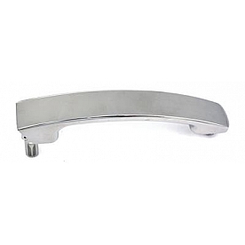 All Sales Exterior Door Handle -  Chrome Plated Aluminum Set Of 2 - 405C