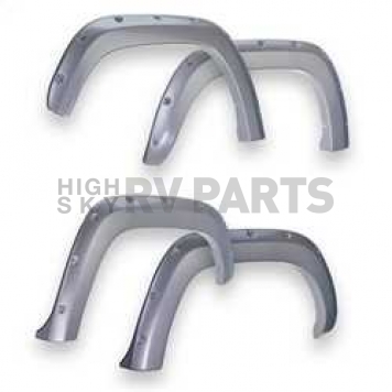 EGR Fender Flare - Silver Ice - Vehicle Color Code GAN ABS Plastic Primered Set Of 4 - 791574GAN