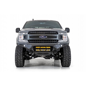 Addictive Desert Designs Bumper Bomber Front Powder Coated Steel Black - F180012140
