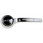 Help! By Dorman Interior Door Handle - Lever Plastic Silver Single - 77069