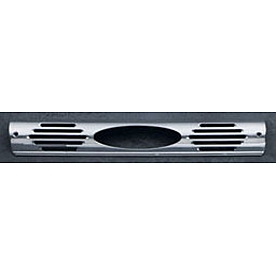 All Sales Center High Mount Stop Light Cover - Silver Polished Oval Aluminum - 54004P