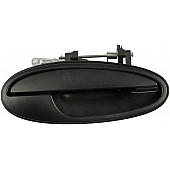 Help! By Dorman Exterior Door Handle - Plastic Black Single - 80536