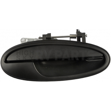 Help! By Dorman Exterior Door Handle - Plastic Black Single - 80536