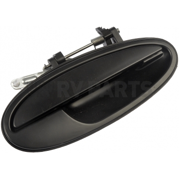 Help! By Dorman Exterior Door Handle - Plastic Black Single - 80536-2