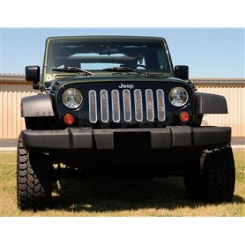 T-Rex Truck Products Grille Insert - Mesh Polished Stainless Steel - 54481