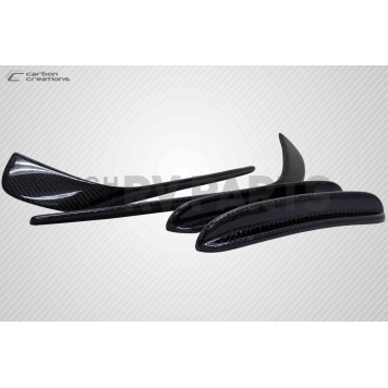 Extreme Dimensions Bumper Protector Gloss Black Carbon Fiber - 112023-1