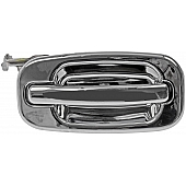 Help! By Dorman Exterior Door Handle - Plastic Silver Single - 91131