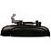 Help! By Dorman Exterior Door Handle - Plastic Black Single - 80742